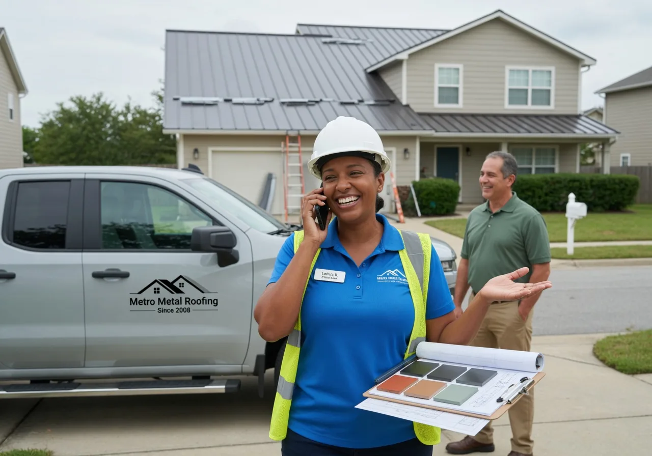 Storm Damage Metal Roof Repair in Saint Paul, NE